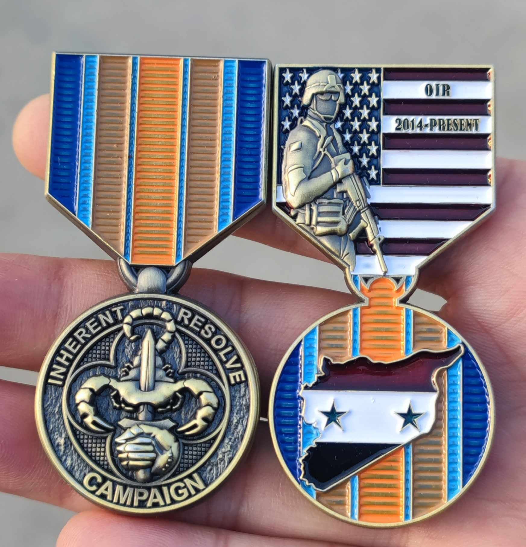 Operation Inherent Resolve - Medals of History | Sven Smash Designs